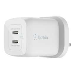 Picture of BELKIN WCA013myWH 65 W Dual USB Type-C Wall Charger