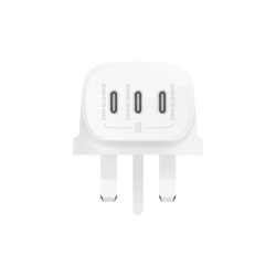 Picture of Belkin BoostCharge 3-Port USB-C Wall Charger PPS 67W, Fast Charging 
