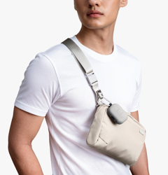 Picture of UNIQ ARDEN RPET RIPSTOP SLING BAG (2L) - BLUSH CORAL (BLUSH CORAL)