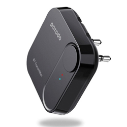 Picture of Porodo Wireless Bluetooth Audio Transmitter Dual 3.5mm - Black