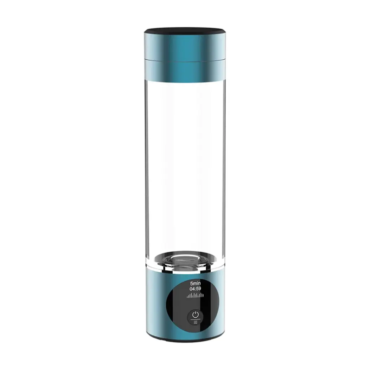 Picture of Powerology Hydrogen Water Bottle with OLED Display 260ml - Blue