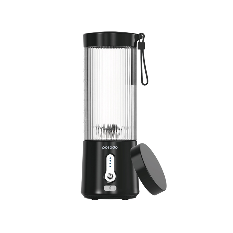 Picture of Porodo Lifestyle Portable Blender with Extra Bottom Lid - 450mL 