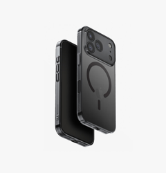Picture of UNIQ HYBRID IPHONE 17 PRO (2025) 6.3 MAGCLICK CHARGING AIRSUIT - GLOSSY SMOKE