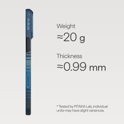 Picture of PITAKA Ultra-Slim Case (With PitaTap) for iPhone 17 Pro Max