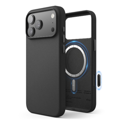 Picture of Elago MagLeather case iPhone17ProMax Black