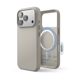 Picture of Elago MagLeather case iPhone17Pro Taupe