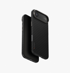 Picture of UNIQ HYBRID IPHONE 17 AIR (2025) 6.6 MAGCLICK CHARGING KEVA EDGE - CARBON BLACK