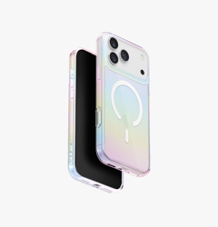 Picture of  UNIQ HYBRID IPHONE 17 PRO MAX (2025) 6.9 MAGCLICK CHARGING IRIDESCIA - PINK PRISM 