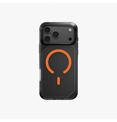 Picture of UNIQ HYBRID IPHONE 17 PRO MAX (2025) 6.9 MAGCLICK CHARGING COMBAT ACTIVE - FROST SMOKE/ORANGE 