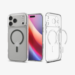 Picture of Spigen iPhone 17 Pro Max Ultra Hybrid Magfit Clear Graphite