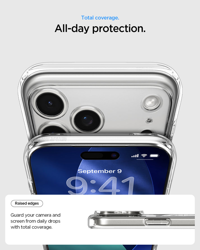 Picture of Spigen iPhone 17 Pro Max Ultra Hybrid Magfit Clear Graphite