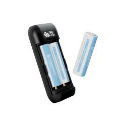 Picture of Powerology Battery Charger & Powerbank with Digital Display - Grey