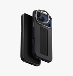 Picture of UNIQ HYBRID IPHONE 17 PRO MAX (2025) 6.9 HELDRO PRO MAGCLICK WITH CAMERA STAND - CARAMEL