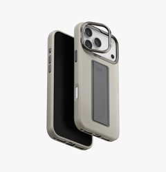 Picture of UNIQ HYBRID IPHONE 17 PRO MAX (2025) 6.9 HELDRO PRO MAGCLICK WITH CAMERA STAND - CARAMEL