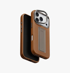 Picture of UNIQ HYBRID IPHONE 17 PRO (2025) 6.3 HELDRO PRO MAGCLICK WITH CAMERA STAND - DALLAS BLACK 