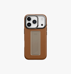 Picture of UNIQ HYBRID IPHONE 17 PRO (2025) 6.3 HELDRO PRO MAGCLICK WITH CAMERA STAND - DALLAS BLACK 