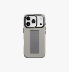 Picture of UNIQ HYBRID IPHONE 17 PRO (2025) 6.3 HELDRO PRO MAGCLICK WITH CAMERA STAND - DALLAS BLACK 