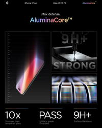 Picture of Spigen iPhone 17 Air Glas.tR EZ Fit Pro HD (1P)