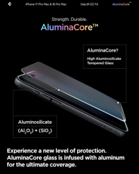 Picture of Spigen iPhone 17 Pro Max Glas.tR EZ Fit Pro Max HD 1P