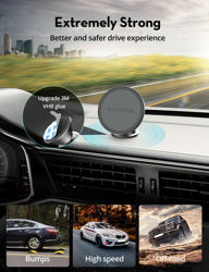 Picture of Ravpower magnetic phone holder for car - black RP-SH002