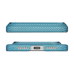 Picture of Pitaka Glints of Gold Ultra-Slim Case  for iPhone 17 Pro Max (Lucid Blue)_KI1708AG